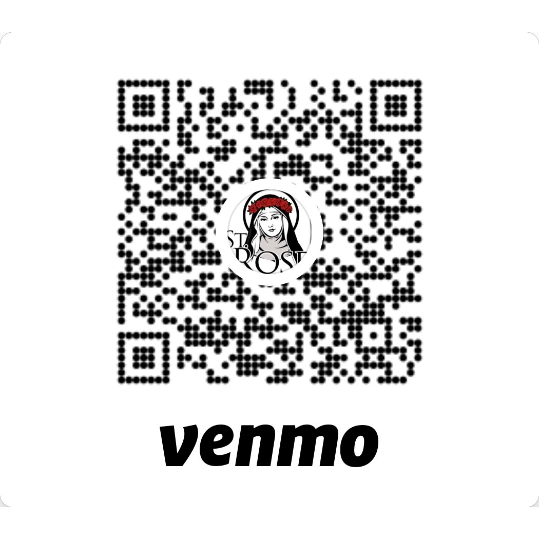 QR Code Venmo Saint Rose Of Lima Church